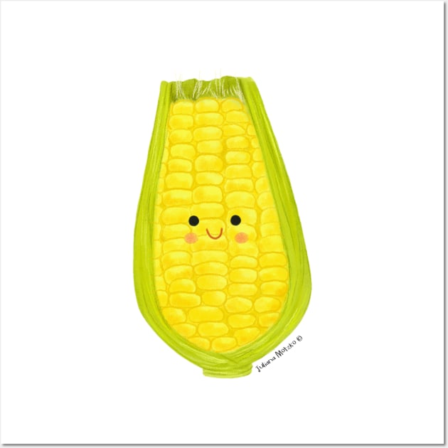 Sweet Corn Wall Art by julianamotzko